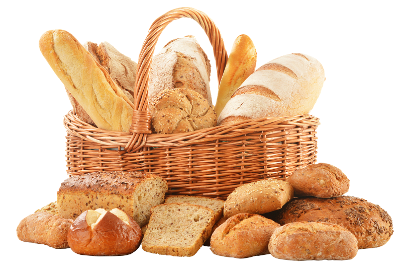 Brot und Brotkorb Brot und Brotkorb