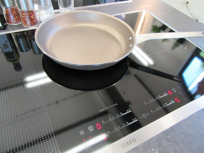 Induktions Topfset Test_Induktionsfeld
