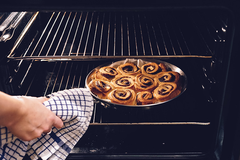 Gerät Heißluftfunktion Mikrowelle backen