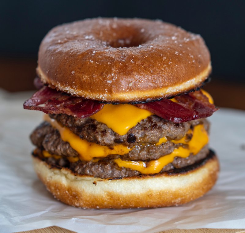 Hamburger Donut