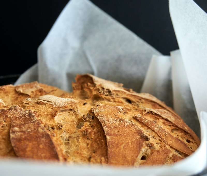 Topfbrot in Gusseisen 