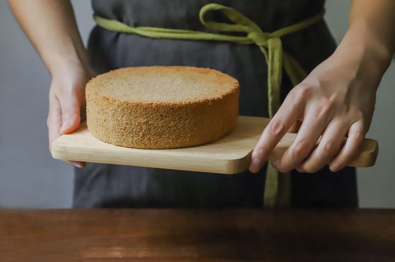 Backen mit einem Backrahmen