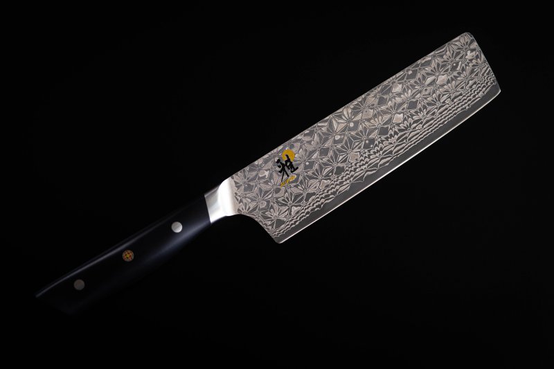 Damastmesser mit typischer Klingen-Maserung